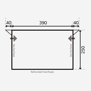 Dometic Rally 390s Floor Plan 115
