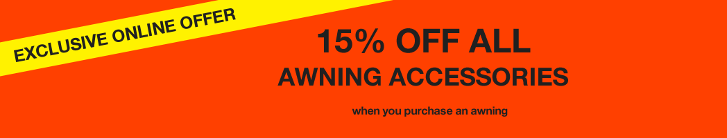 15% Off Awning Accessories