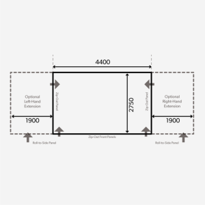 Dometic Club 440s Floor Plan 144