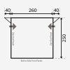 Dometic Rally 260s Floor Plan