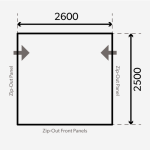 Dometic Rally 260s Floor Plan 160